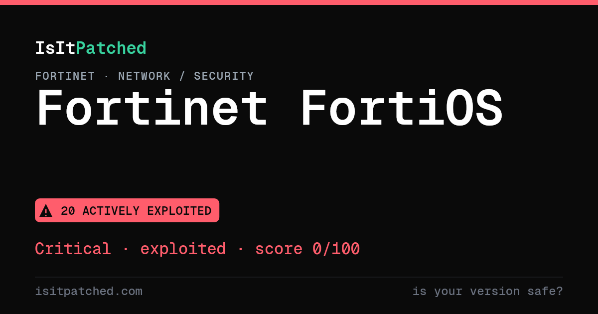 Latest Fortios Version How to patch FortiGate (FortiOS) — update to the latest secure version ...