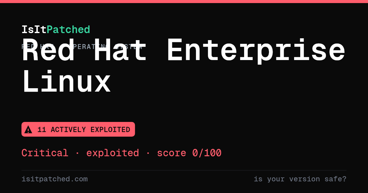 Red Hat Enterprise Linux end-of-life dates & support status (2026 ...
